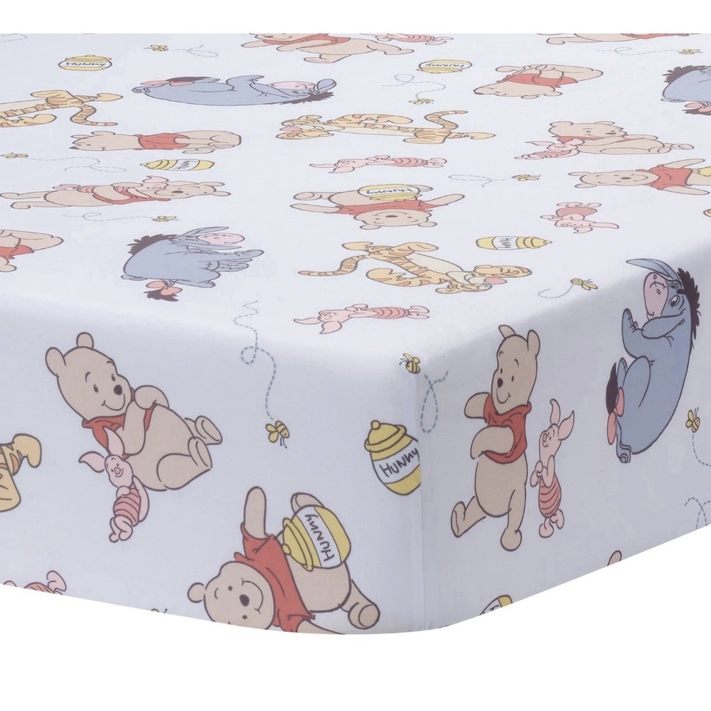 Bedtime Originals Disney Baby Winnie the Pooh & Friends 3-pc Crib Bedding Set - Picture 4 of 10
